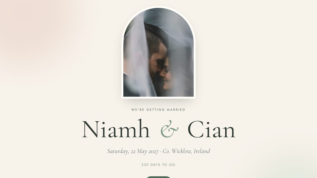 Wedding Website
